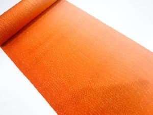 アンティーク　よろけ縞模様織り出し　八寸帯地反物